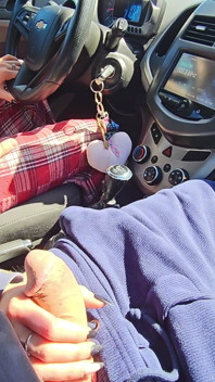 Traveling with My Girlfriend I Couldn't Resist the Urge: Luxury Handjob and Blowjob on the Side of the Road