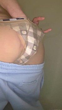 En ropa interior de mujer