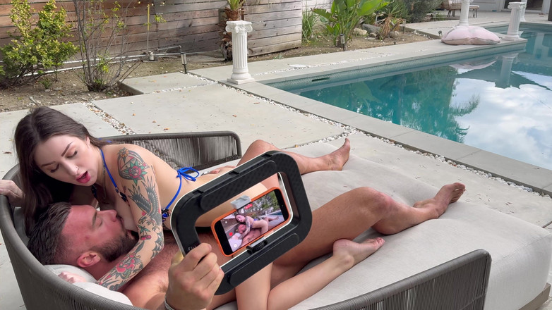 Alfiecinematic: 섹시한 Bella Blue의 원시 및 Bts 비디오