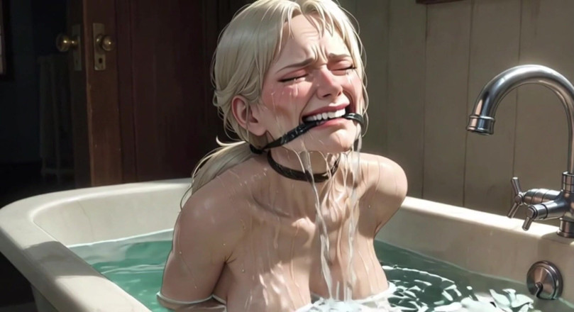 Anime Hentai: 90 anni nonna bondage vasca da bagno - arrapata e che...