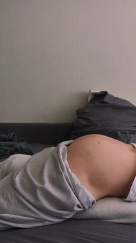 Morning Routine. Step Daddy Imagines Fucking Hard and Cumming Deep in Step Daughter Tight Wet Pussy
