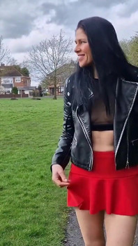 Outdoor Nudity with No Panties so You Can See My Pussy and Peeing
