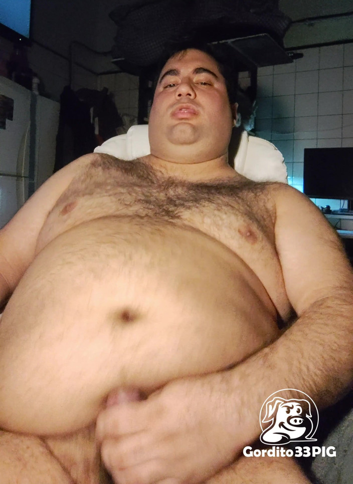 Gordito33PIG: masturbarsi e ingrassare