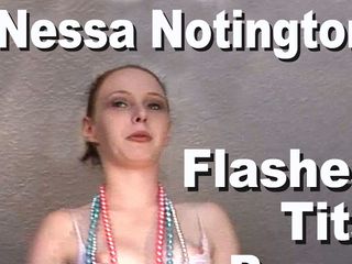 Edge Interactive Publishing: Nessa Notington स्तन और चूत चमकाती है