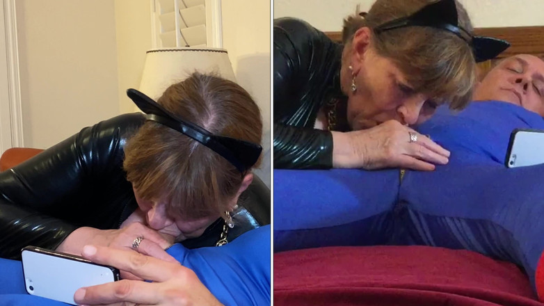 Carmen Angel: Nonna Catwoman Succhia Il Cazzo Di Superman!