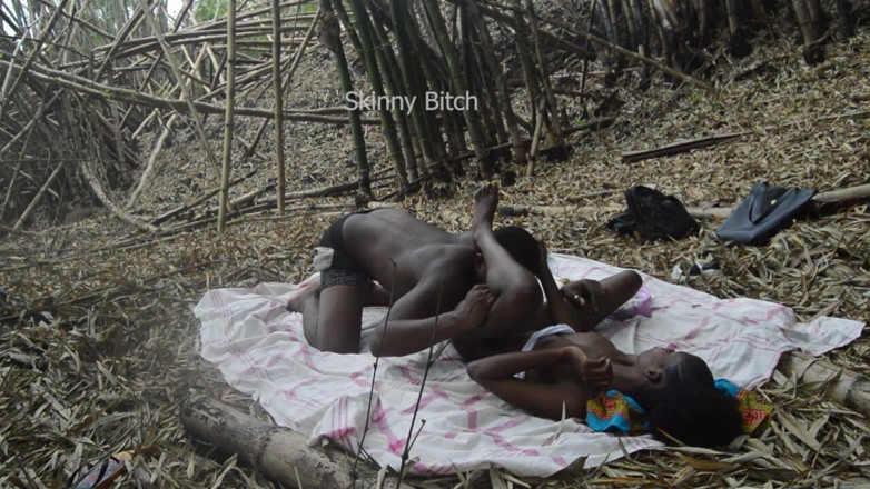 Skinny Bitch: Sex in the Forest Outdoors