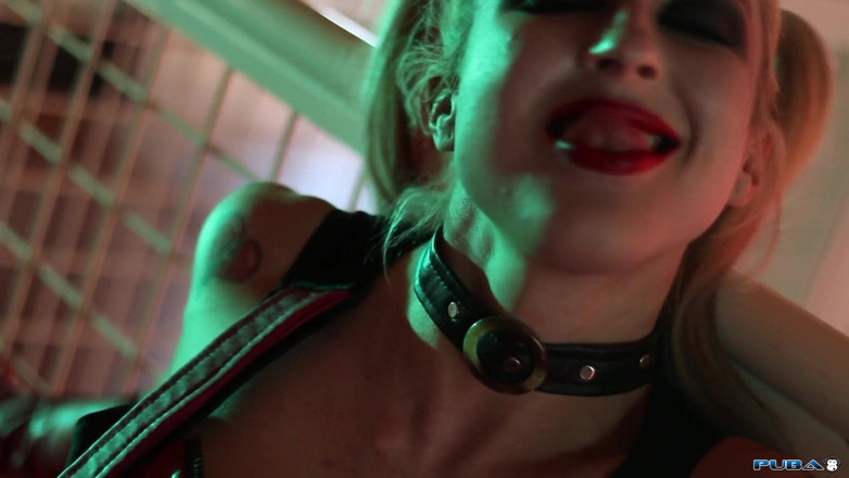 Leya Falcon: Harley Quinn Tease
