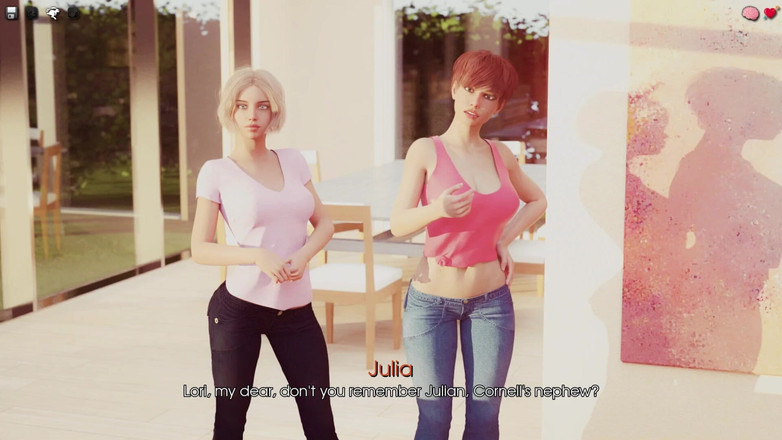 3D Cartoon Porn: 내 쾌락 1 - 코넬과 줄리아가 섹스하는 걸 잡은 줄리안