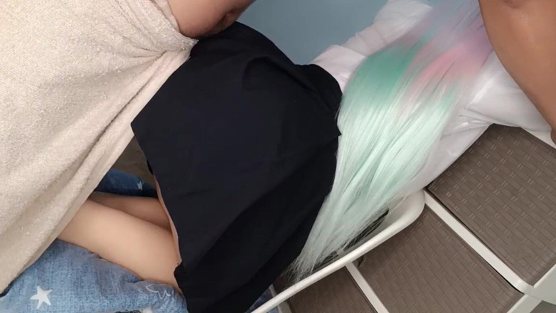 Azaghal: 60 Min styvdotter möter styvmamma anal creampie