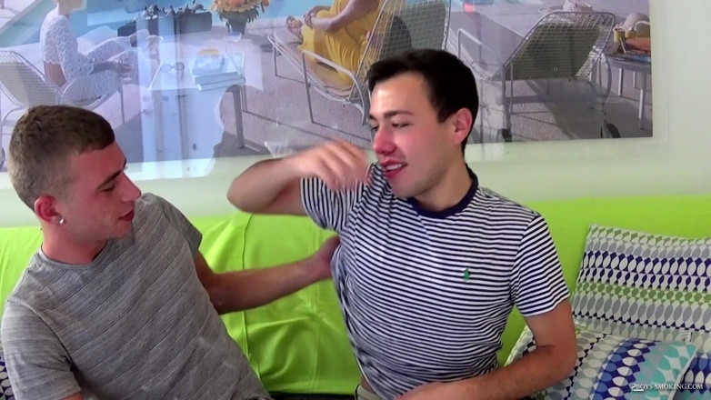 Boys Smoking: Alexander Greene &amp; Blake Stone