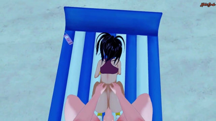 Hentai Smash: Kale gets fucked at the beach from your POV, titty...