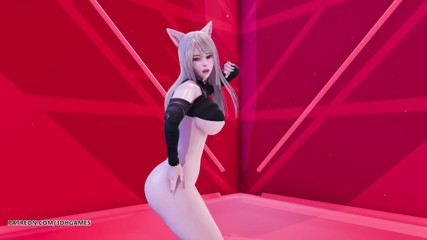 3D-Hentai Games: [MMD] Sistar - Alone Ahri sexy striptease league of legends KDA