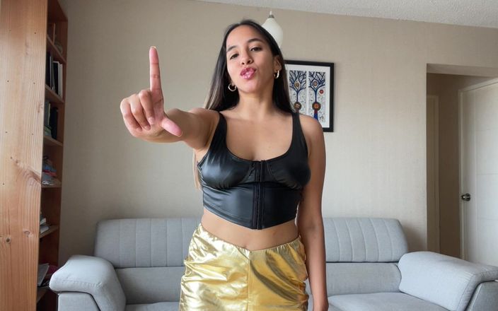 Goddess Alexa femdom: Golpe para meu perdedor, signo, perdedor, símbolo, dominadora joi