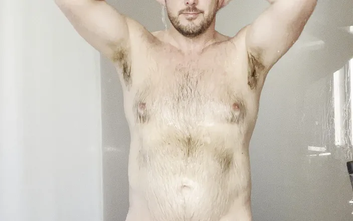 Grant Acres: Hotel shower fleshlight fuck