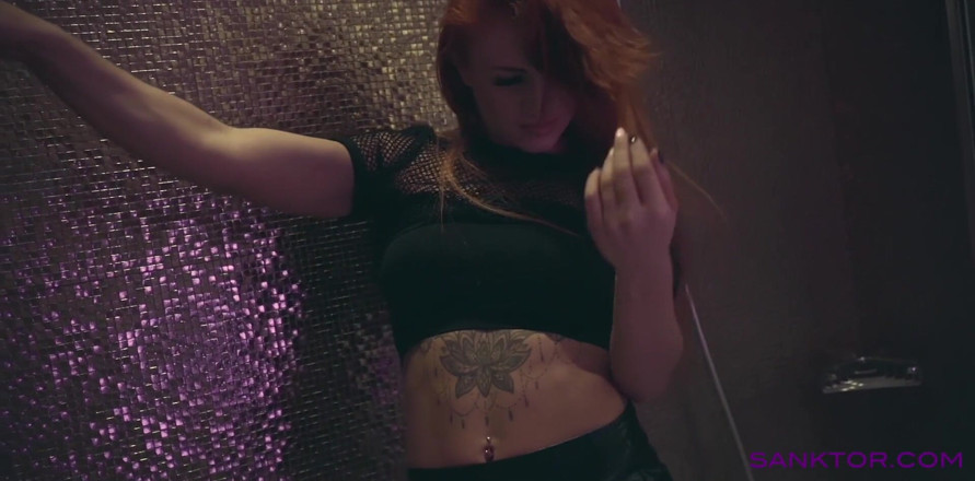 SANKTOR: Sanktor Redhead MILF Is Masturbation in the Shower