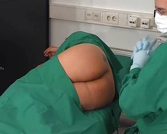 Jinekolog fetişi - kolonoskopi anal muayene