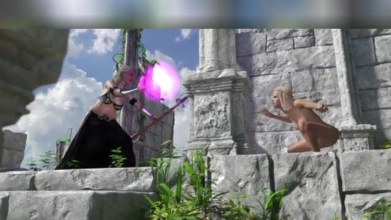 3DXXXTEEN2 Cartoon: Rozloučení se LeananEm Sidhe. 3D porno kreslený sex