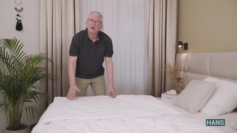 Hans The Horny Grandpa: Superhot bombshell with big tits getting drilled by an horny...