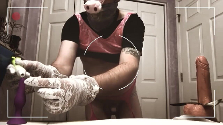 Kinky horny gay bois: Möt den ryckande slurpande sissy gris JOI och känn behovet...