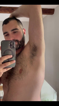 Giving a Sniff to My Hairy Pits After the Gym