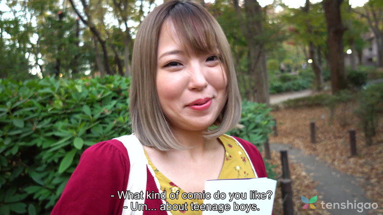 Tenshigao: Kotone Fujiki Loves to Masturbate Thinking About Anime Characters