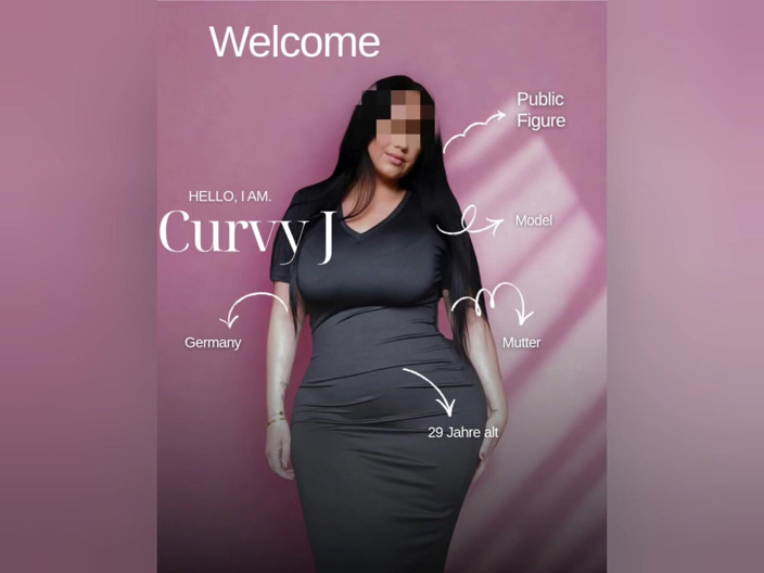 CurvyJ0909: Великий чорний член катається на мокрій пизді дружини