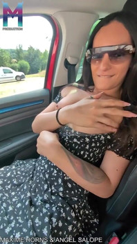 Hung Trans Hitchhiker - We Sucked Each Other’s Big Cocks in My Car