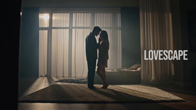 Lovescape: Sensual Couple Intimate Bedroom Romance (ai)