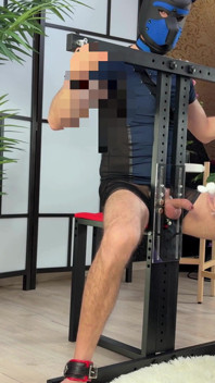 Herrin Melkt Ihren Sklavenfreund 3x Im Melkstuhl
