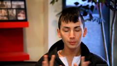Lollipop Twinks: Sıska twink iş konuşuyor