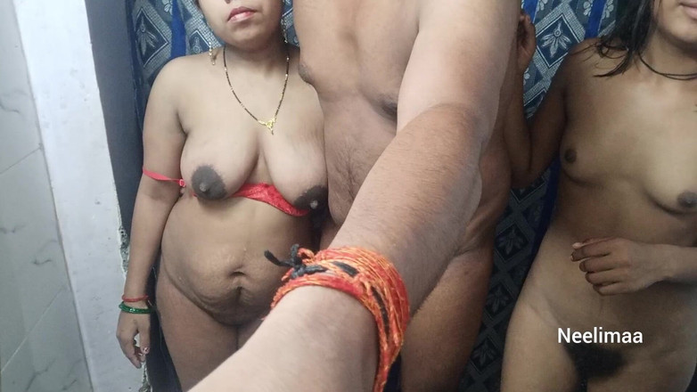 Neelimaa: Sexo a três indiano