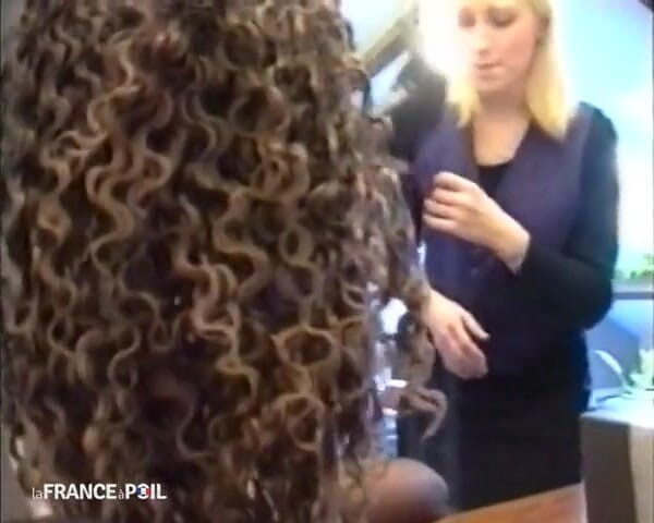 Rue Chaude: A blonde and a very nymphos girl are banging a...