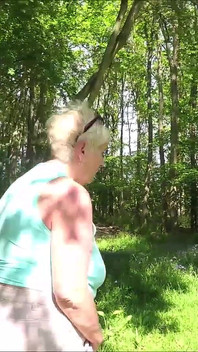 Ormanda kısa boylu yakalandı