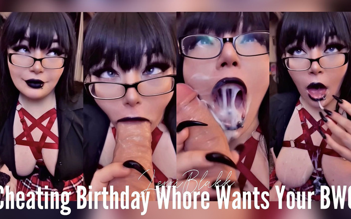 LexxiBakk: Podvádějící děvka k narozeninám chce tvé bwc