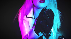 Diana Von Rigg: Latex Glove Worship
