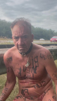 Entlang der Autobahn