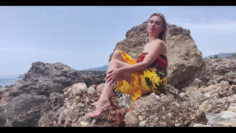 Goddess Lena: Pies perfectos y vista perfecta