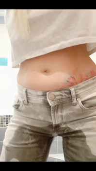 Wetting Jeans Is so Fun!