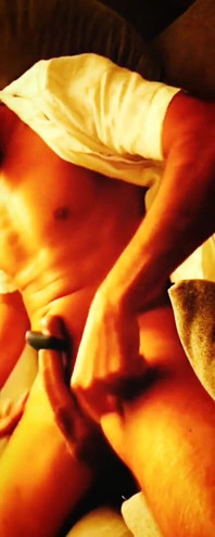 Making My Big Thick Gypsy Cock Cum Hard