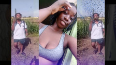 African Beauties: Zlatá sprcha před trojkou šukáním