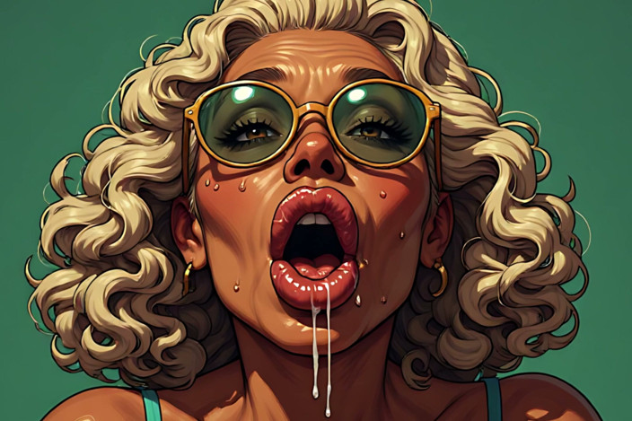 AI Porn: Hardcore Art Big Lips Wrapped Around Cocks