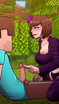 Minecraft Parody Hornycraft เกมเต็มแกลเลอรี เจนนี่