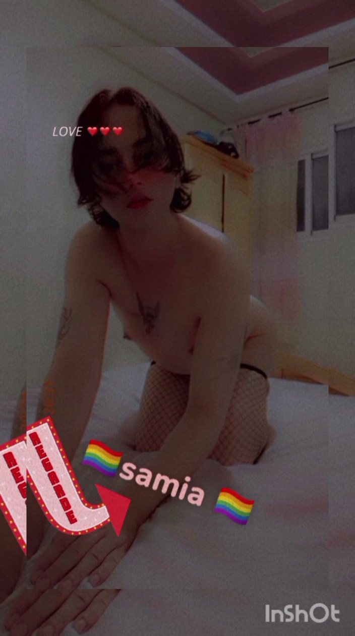 Samia-transexuel92: Samia Ladyboy Sissyboy Tsgirl morakkan