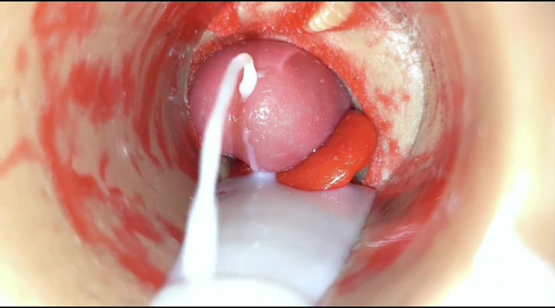 Creme sperm: Bästa Kollektion Crempie Fitta - Kamera inuti 4K