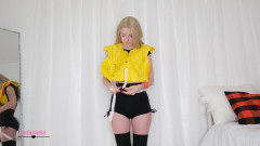 Destination Kat: Seu fetiche inflando o colete salva-vidas