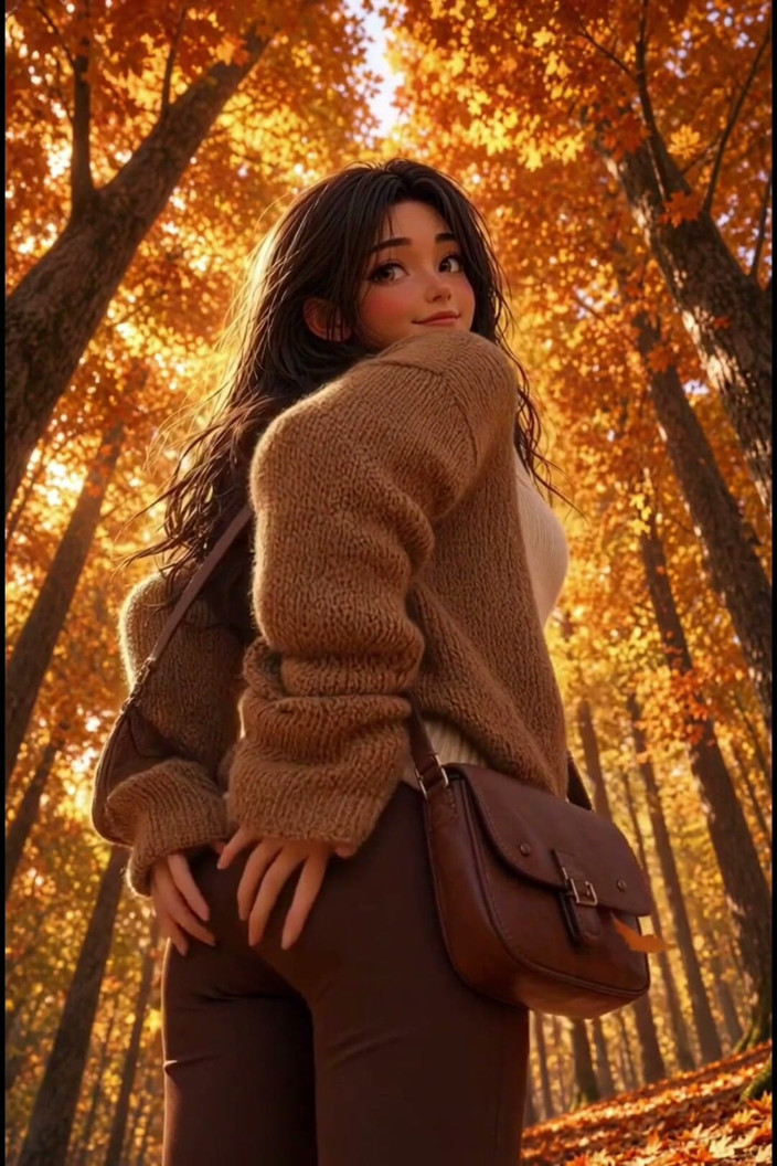 Wertstofsamler: Un anime 3D aux cheveux bruns se masturbe et twerke dans...