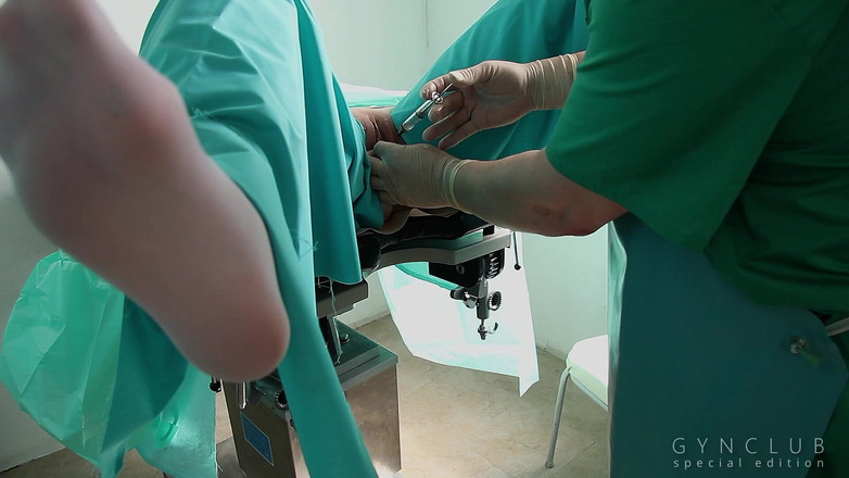 Medical fetish studio gynclub: Jinekoz orgazmı bölüm 93