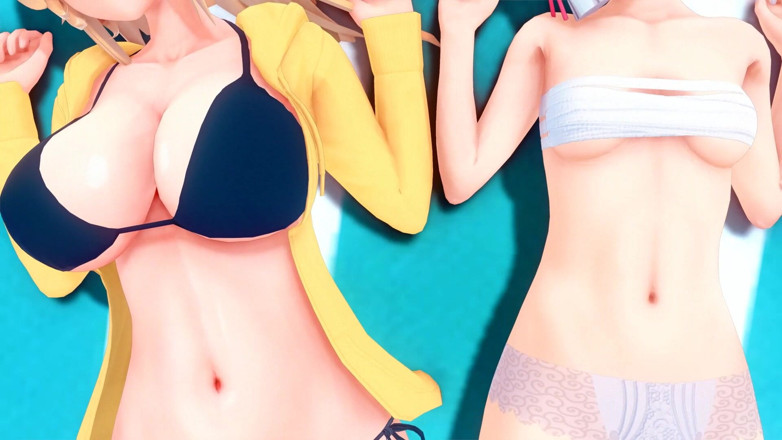 PixelAftDark: Летний Трах С Waifus