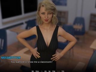 Miss Kitty 2K: Wvm - bagian 51- zoe bersenang-senang di ruang kelas