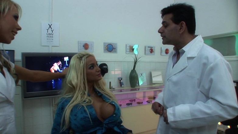 Dr Dick: Maybe her massive tits are fucking up her vision